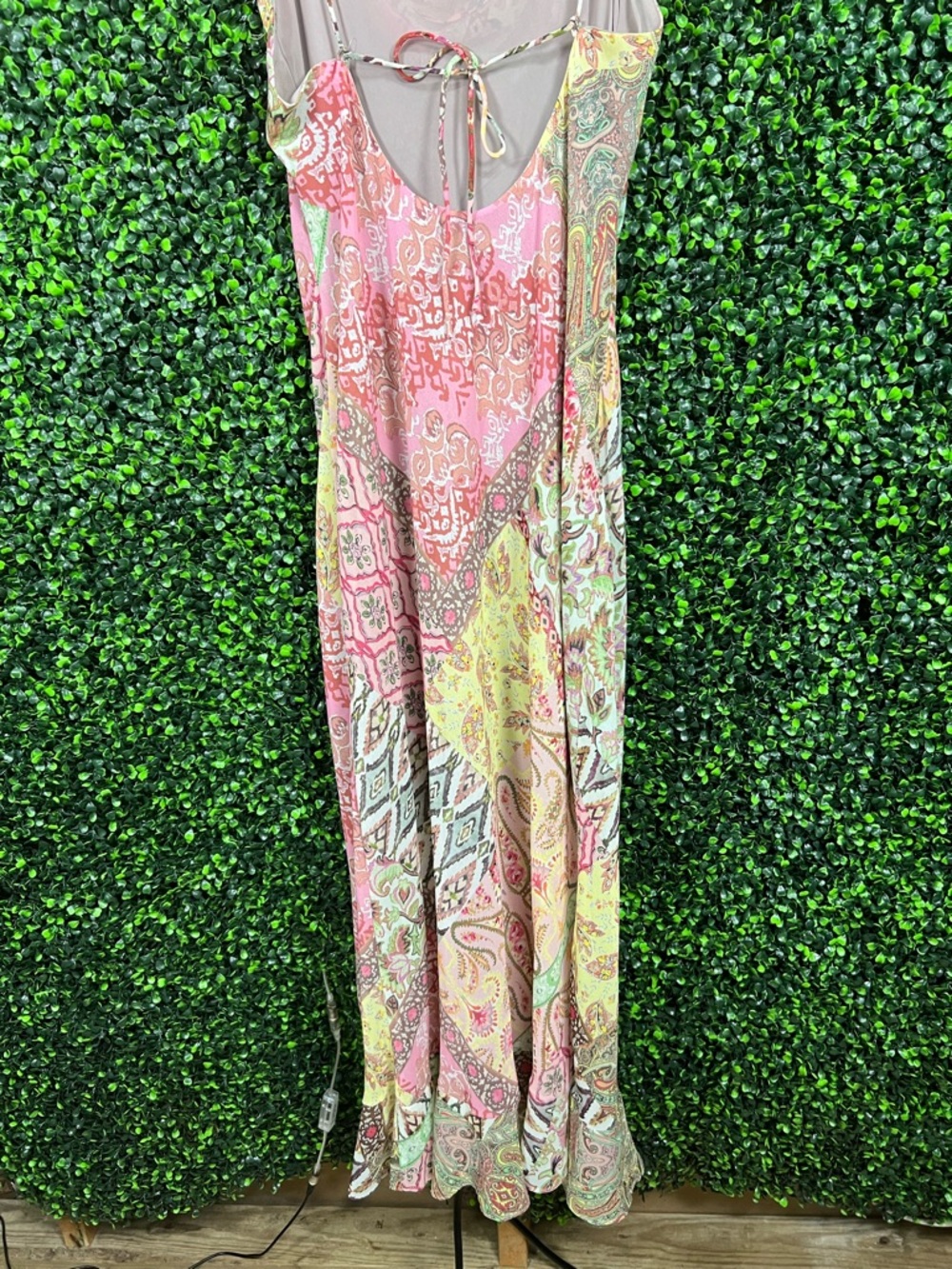 ZARA | Patchwork Printed Slip Dress - Picture 11 of 12